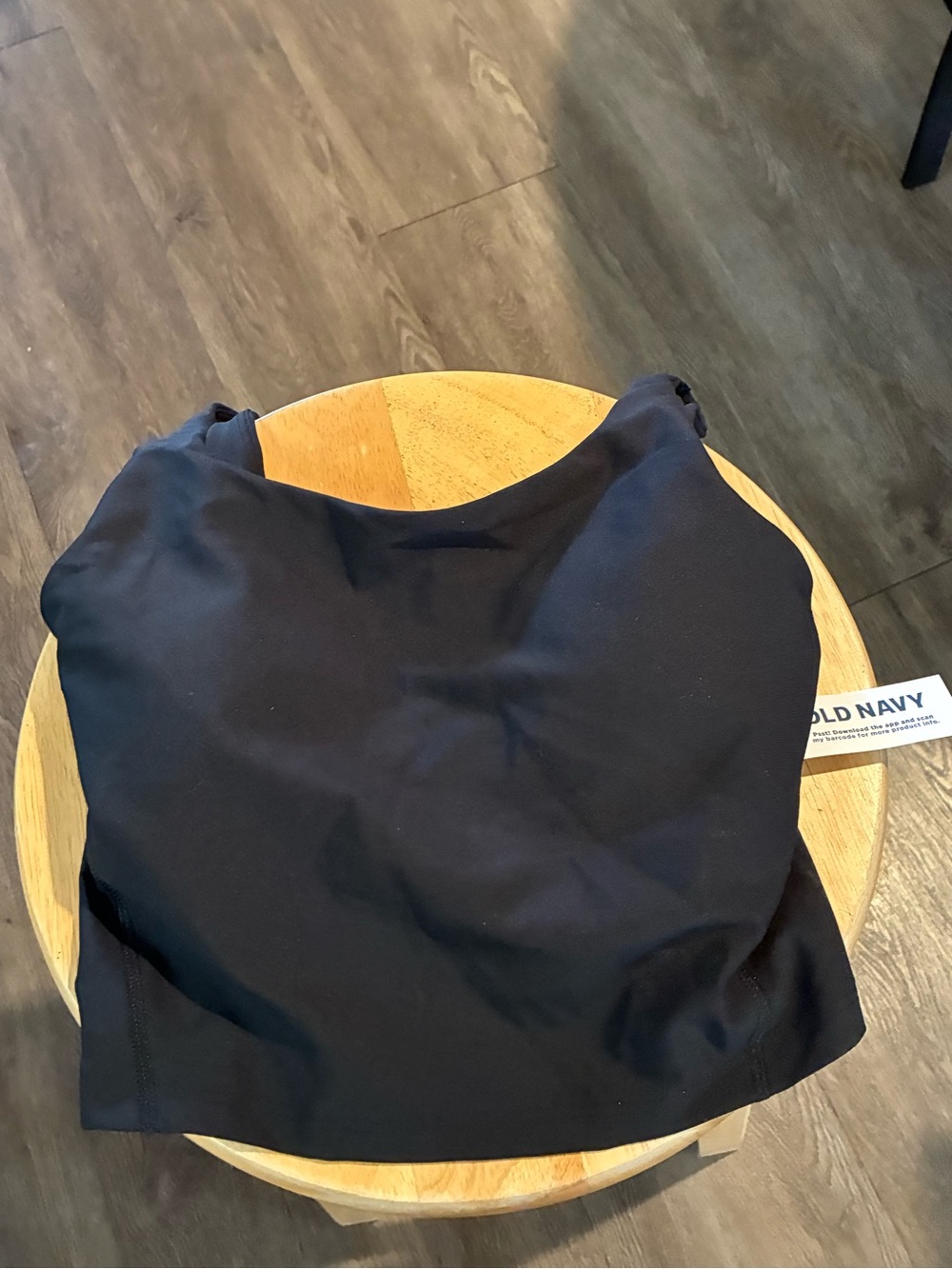 Old Navy Black Sports Bra Top